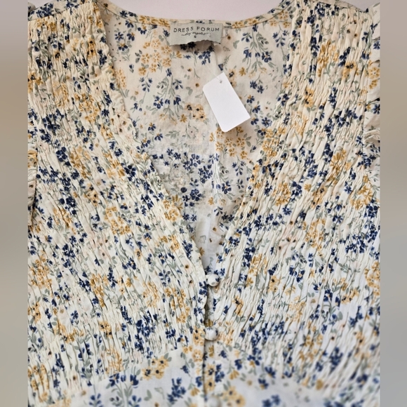 DRESS FORUM Floral Sleeveless Maxi Dress. Size S - Picture 3 of 10